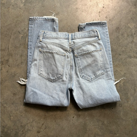 AGOLDE Riley high rise straight crop - Picture 4 of 7